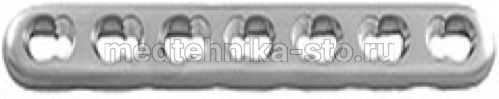 Пластина прямая узкая с УС дл.228 мм, 11 отв.