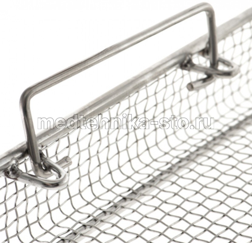Корзина сетчатая с ручками 240х250х100 мм с крышкой