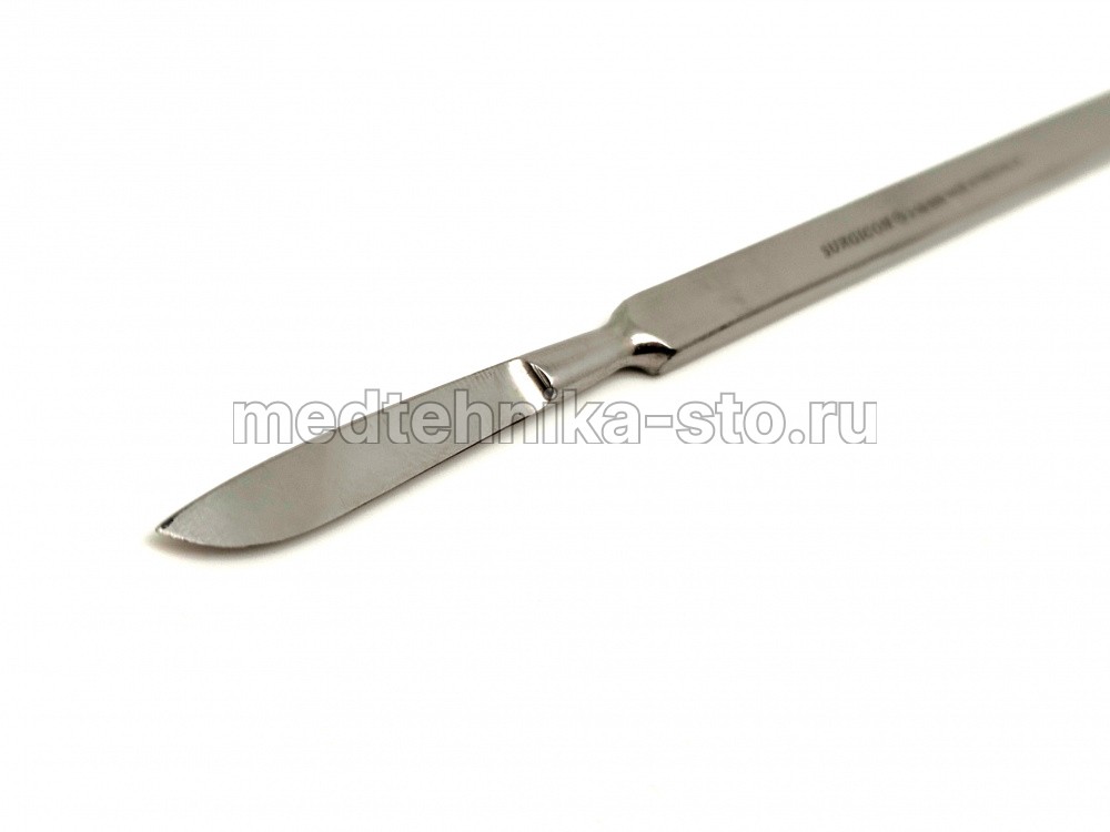 Скальпель глазной брюшистый средний 140х30, Surgicon