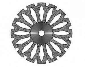 Диск зуботехнический алмазный, 22 мм, 350514220-Т4