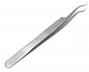Пинцет изогнутый острый для брекетов